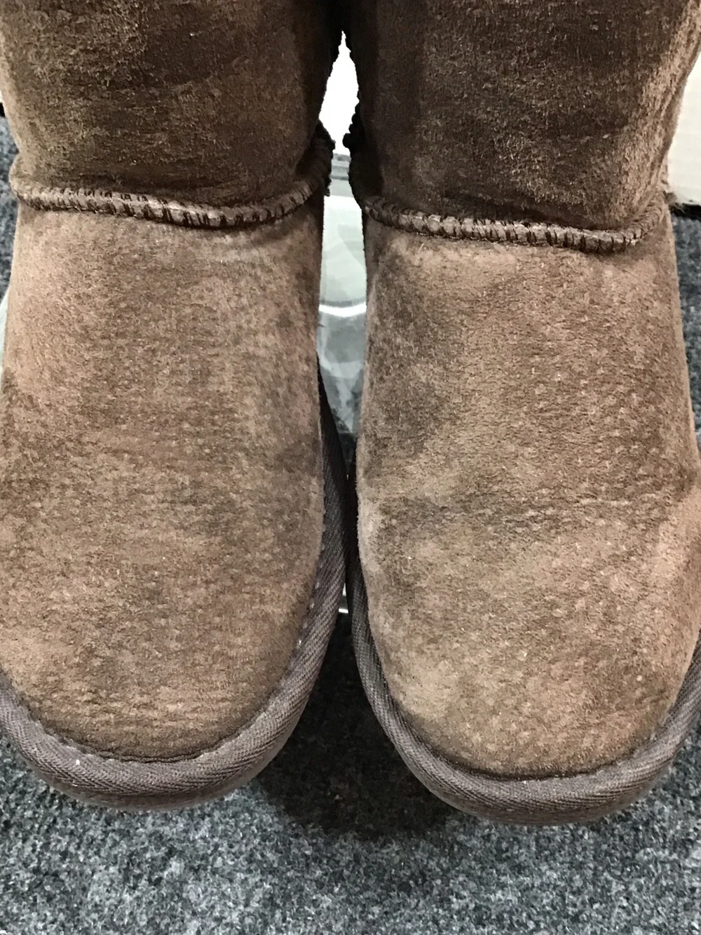 Lamo Brown Suede Heidi Winter Boots with faux fur Lining